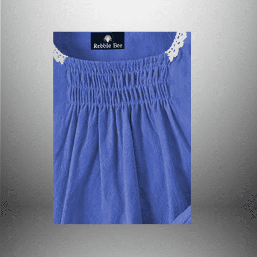 2pcs Girls Fancy Top and Short with Frills and Pleat-RKFCW382 - Image 2